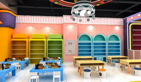 如何设计一个新颖的淘气堡儿童乐园