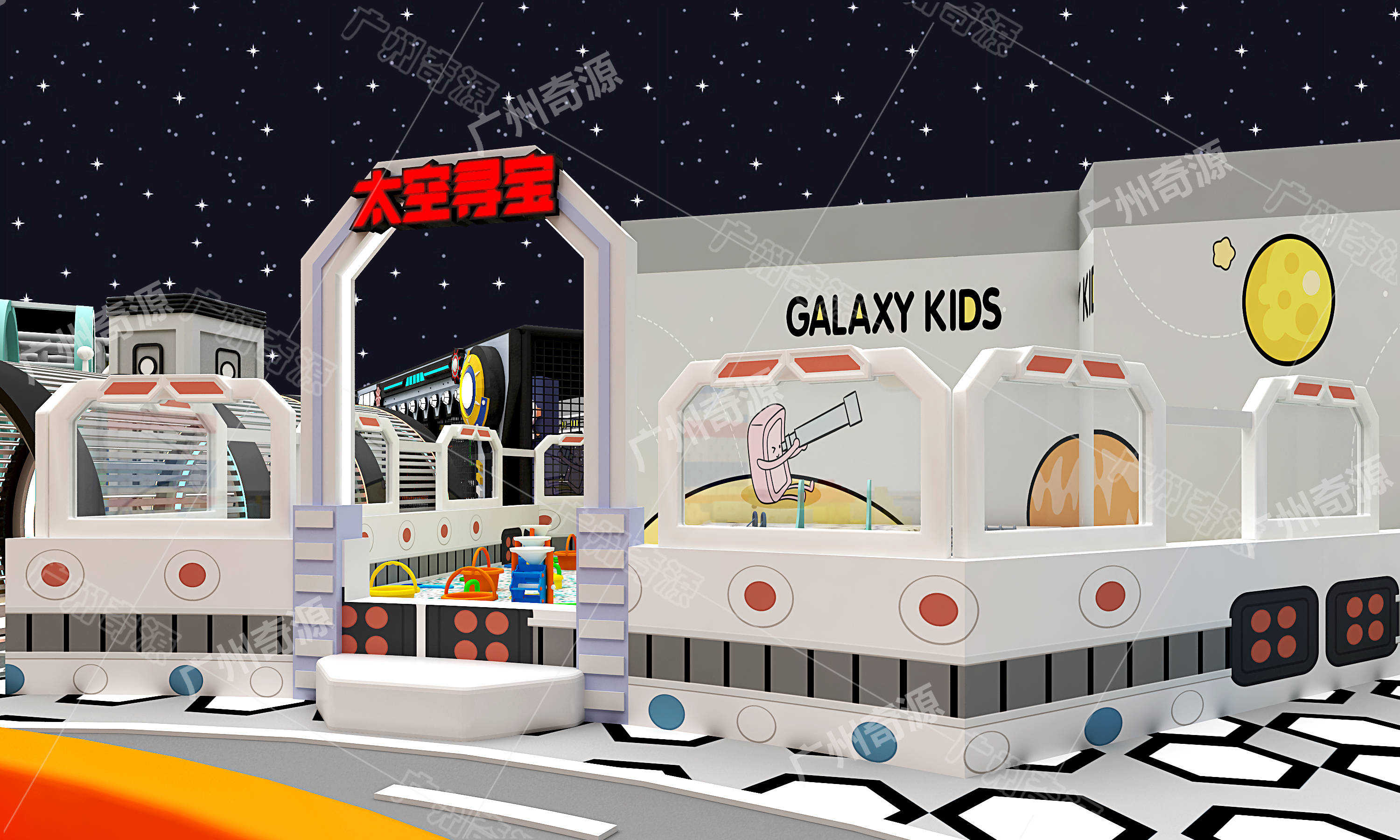 儿童乐园淘气堡游乐设备如何保养和维护