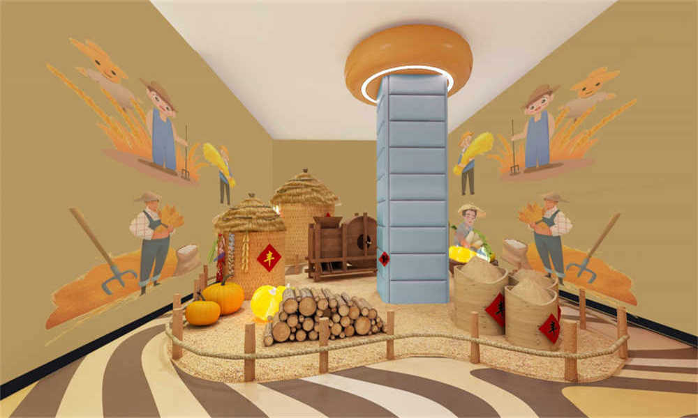 商场中庭的淘气堡乐园规划设计方案