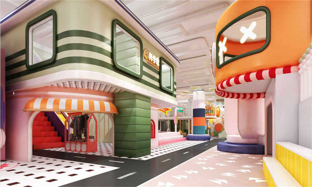 室内儿童乐园动线设备协同设计